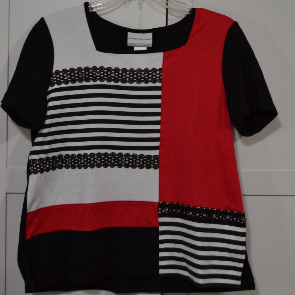 Alfred Dunner -petite Small - top